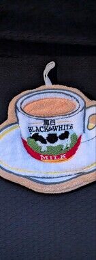 Hong Kong Classic Milk Tea Set Design Towel Potholder